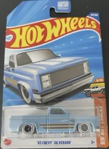2025 HOT WHEELS HW HOT TRUCKS 83' CHEVY SILVERADO / G CASE - Picture 1 of 1