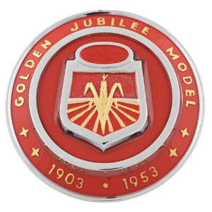 Golden Hood Emblem Fits Ford Tractor Jubilee NAA NAA16600A - Picture 1 of 10