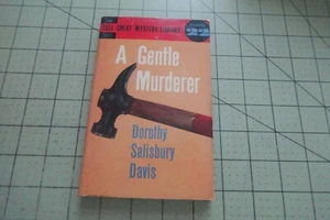 A GENTLE MURDERER BY DOROTHY SALISBURY DAVIS 1959 DELL GREAT MYSTERY LIBRARY #22 - Foto 1 di 3