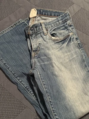 JEANS VINTAGE SERNEST COSIDOS HEFNER CORTE BOTA PIERNA RECTA MUJER TALLA 28 Foto 1 de 4