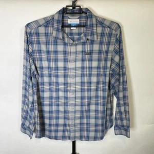 Columbia Sportswear Co Blue Plaid Shirt Size XL Men’s - Picture 1 of 4