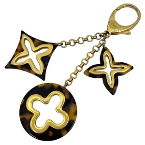 Louis Vuitton M65087 Gold Braun Bijoux Sac Insolence Schlüsselanhänger Taschenanhänger Japan - Bild 1 von 6