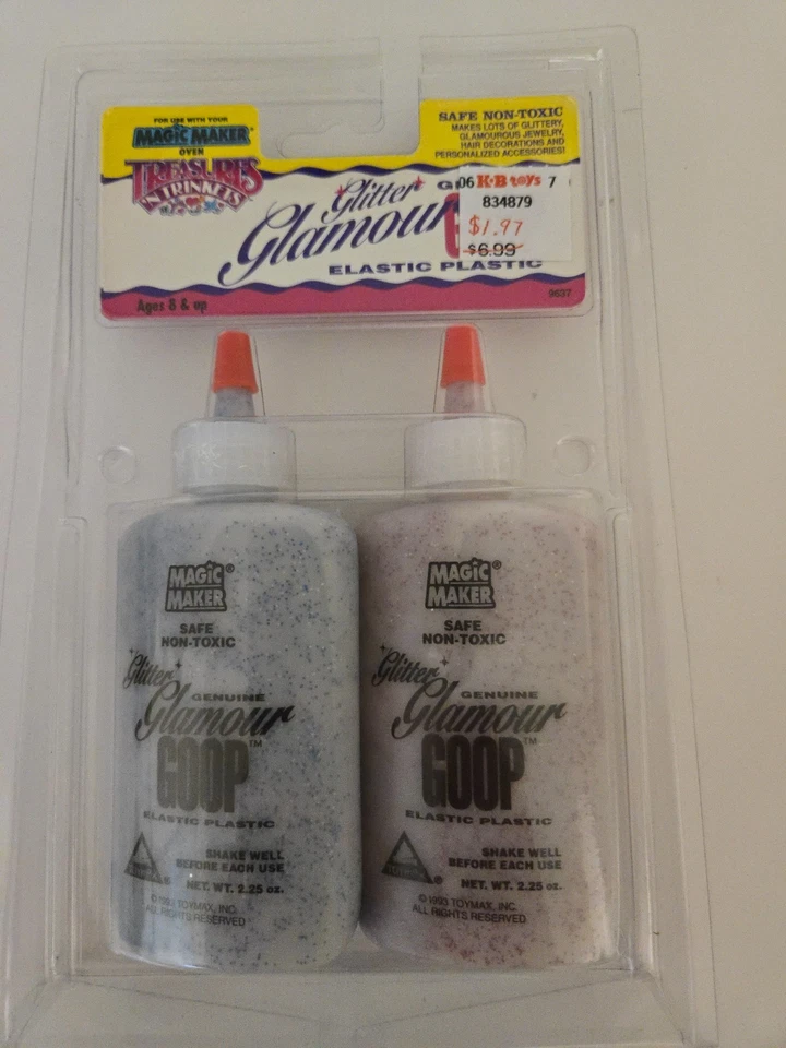 ToyMax Creepy Crawlers Glamour Goop Refill Glitter Treasures N' Trinkets 2 Pack - Image 1 of 1