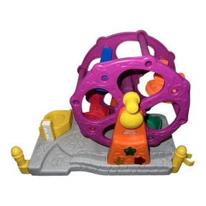 Fisher Price Little People Carnival Musical Ferris Wheel 2003 Lights Sound Works - Picture 1 of 3