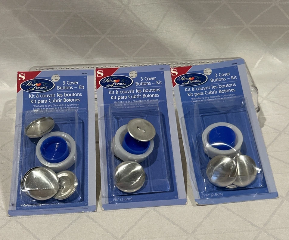 14-60 Dritz Cover Button Kit Sz60