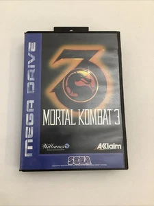 Sega Megadrive Mortal Kombat 3 con manual en muy buena condición - Imagen 1 de 7
