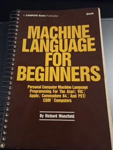 COMPUTE!'s Machine Language For Beginners Atari VIC Apple Commodore 64 CBM 1983 - Picture 1 of 5