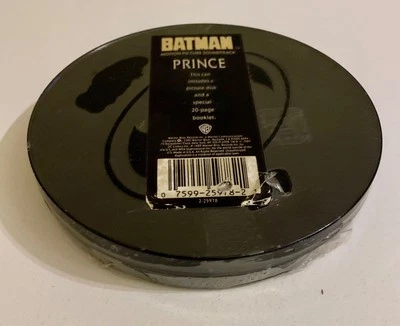 New/Sealed CD - Prince Batman Soundtrack (1989) Embossed Black Metal Can 2-25978 - Image 1 of 4