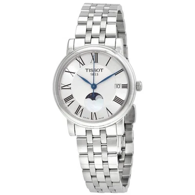 Tissot T-classic Quartz Carson Premium Lady Moonphase Watch T1222231103300 - Image 1 of 4