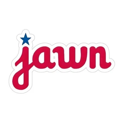 Philadelphia Phillies Sticker Jawn MLB Baseball  Die Cut Laminated - Image 1 of 4