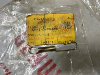 KAWASAKI NOS BRAKE LIGHT SWITCH SPRING  H2 H1 S1 S2 S3 KH250 KH400 KT250 - Image 1 of 2