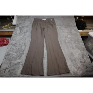 Jolt Pants Womens Juniors 3 Brown Casual Chino Preppy Wide Leg Pleated - Picture 1 of 19