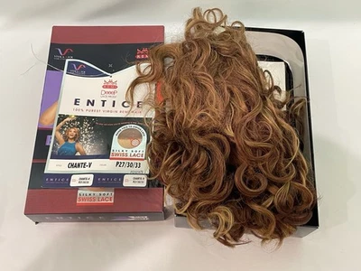 NUEVO Vivica A. Peluca frontal de encaje Fox Hair Collection “Entice” Chante-v P27/30/33 Foto 1 de 4