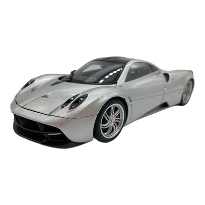 AUTOart Silver Scale size 1/18 PAGANI Huayra with box Used From JAPAN - Image 1 of 4
