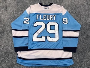 MARC ANDRE FLEURY Pittsburgh Penguins SIGNED Auto Winter Classic JERSEY PSA COA - Picture 1 of 3