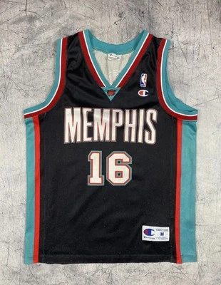 Vintage Champion Memphis Grizzlies Jersey NBA Pau GASOL Rare Basketball Size M - Image 1 of 4