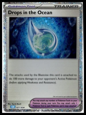 Trading Card Game Classic #021/034 Drops in the Ocean - Image 1 of 2