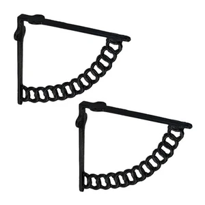 Escuadras estantería Soportes estantería pared Ángulos estanterías Set 2 Cadena - Imagen 1 de 14