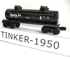 LIONEL 6-16104 SANTA FE 3 DOME TANK CAR LN/C8 # 104 - Picture 1 of 10