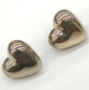 Tiffany & Co. Ohrstecker Sterlingsilber 925 gepufftes Herz Mexiko - Bild 1 von 9