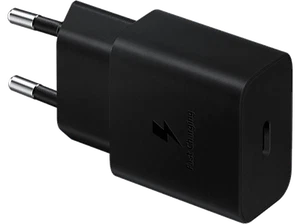 Cargador móvil - Samsung EP-T1510NBEGEU, 15W, De pared, Sin Cable, USB-C, Negro - Imagen 1 de 2