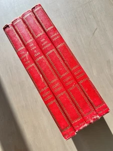 Ellery Queen Mystery Lot (4 HC Books, 1945–1950s) Little Brown Red Cloth Edition - Bild 1 von 18