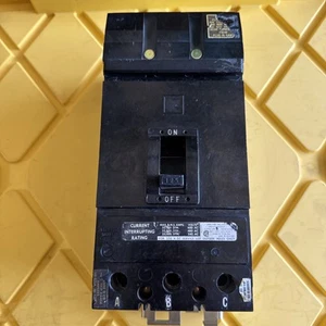 Square D KA36125 25A AMP 3P POLI 600V 25kA@480V I-LINE PLUG ON BLACK BREAKER-U - Foto 1 di 12