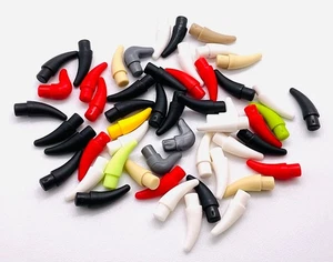 LEGO - 50 New - Small Horns Barb Teeth Tail - Random Colors & Styles - Picture 1 of 1