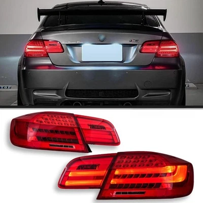 Luces traseras negras LED humo para BMW Serie 3 M3 E92 cupé 2006-2013 Foto 1 de 4
