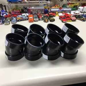 "Lote de 8 buje x codo buje de 22-1/2 grados ABS de 2 pulgadas 2""" - Imagen 1 de 8