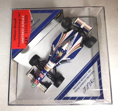 Onyx, Williams-Renault, Präsentationsf. 1997, FRENTZEN, limitiert, 1/43, NEU&OVP - Bild 1 von 4