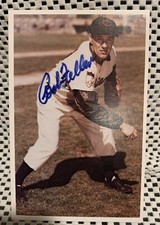 1982 TCMA Card BOB FELLER HOF Cleveland Indians Signed