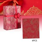 6 Blatt chinesisches Neujahrs-Geschenkpapier, Hochzeit, DIY-Geschenkpapier