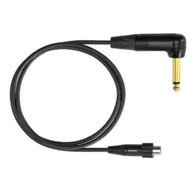 Shure WA-307 Premium Right-Angled Instrument  Cable w/ TA4F  - 3ft - Image 1 of 2