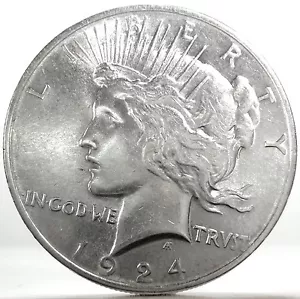 United States-USA (PEACE $ Dollar) 1924 - Foto 1 di 6
