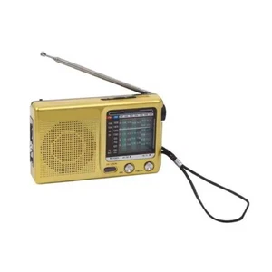 Radio ANALOGICA Portátil, FM/Am/SW, Radios de Bolsillo Transistor Radio dorada - Imagen 1 de 2