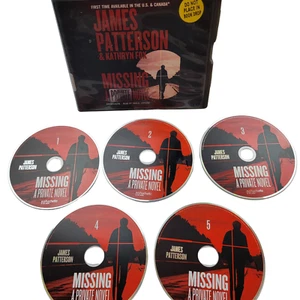 Missing: A Private Novel - James Patterson (5-CD Unabridged Audiobook) - Used - Picture 1 of 4
