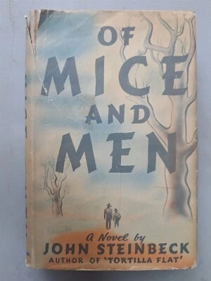 Of Mice and Men by John Steinbeck - Hardcover, Dust Jacket, BOMC Edition - Imagem 1 de 4