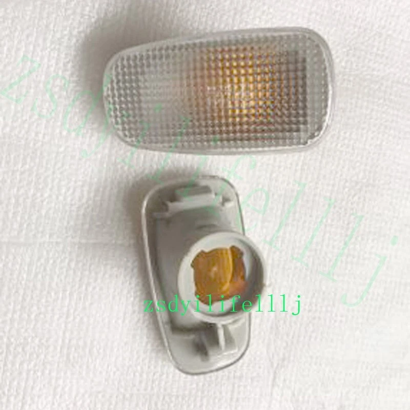 2x para Lexus LS430 UCF30 2001 Coche Delantero Izquierdo Derecho Luz Giratoria Cubierta Blanca Foto 1 de 1