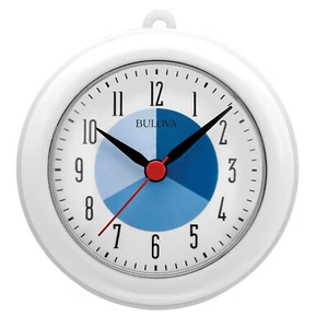 Práctico temporizador Bulova C4883 blanco 100 % impermeable reloj de 4 - Imagen 1 de 4