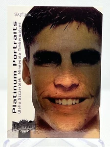WALLY SZCZERBIAK RC 1999-00 Skybox Metal Universe #10 Platinum Portraits ROOKIE - Picture 1 of 2