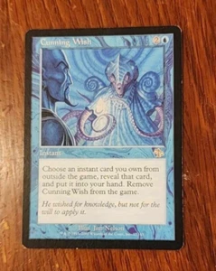 1x Cunning Wish rare instant card - Judgment - NM/VG - Picture 1 of 1