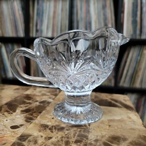 Shannon 24% Lead Crystal  Handcrafted Designs of Ireland Gravy Sauce Boat New  - Picture 1 of 12