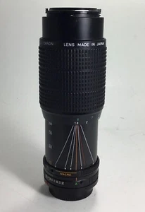 Canon Fd 75/200mm F4.5 Macro Objective for Cameras Analogue Manual Focus - Picture 1 of 4