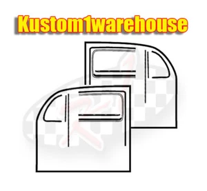 Restoration Door Seal & weather strip kit for 1952-64 VW Volkswagen Bug Beetle - Picture 1 of 3