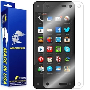 ArmorSuit MilitaryShield Amazon Fire Phone Clear Anti-Bubble Screen Protector - Picture 1 of 6