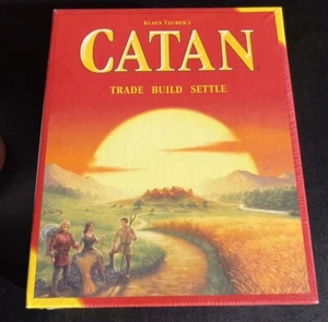 Catan (Base Game) Adventure Board Game for Adults and Family | Ages 10+ | - Picture 1 of 3
