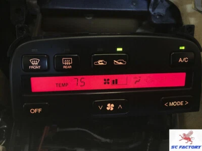 Lexus SC300 SC400 Climate Control REBUILD SERVICE 92-00  AC - Image 1 of 4