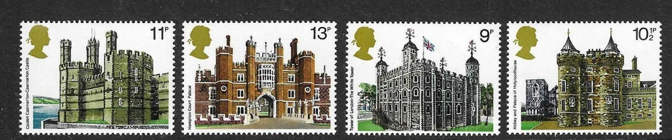 Great Britain SC #831-834 British Architecture  . MNH.... - Image 1 of 1