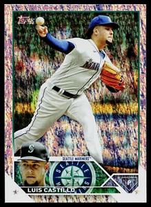 2023 Topps Luis Castillo Foilboard Hobby #468 SN Seattle Mariners - Picture 1 of 2